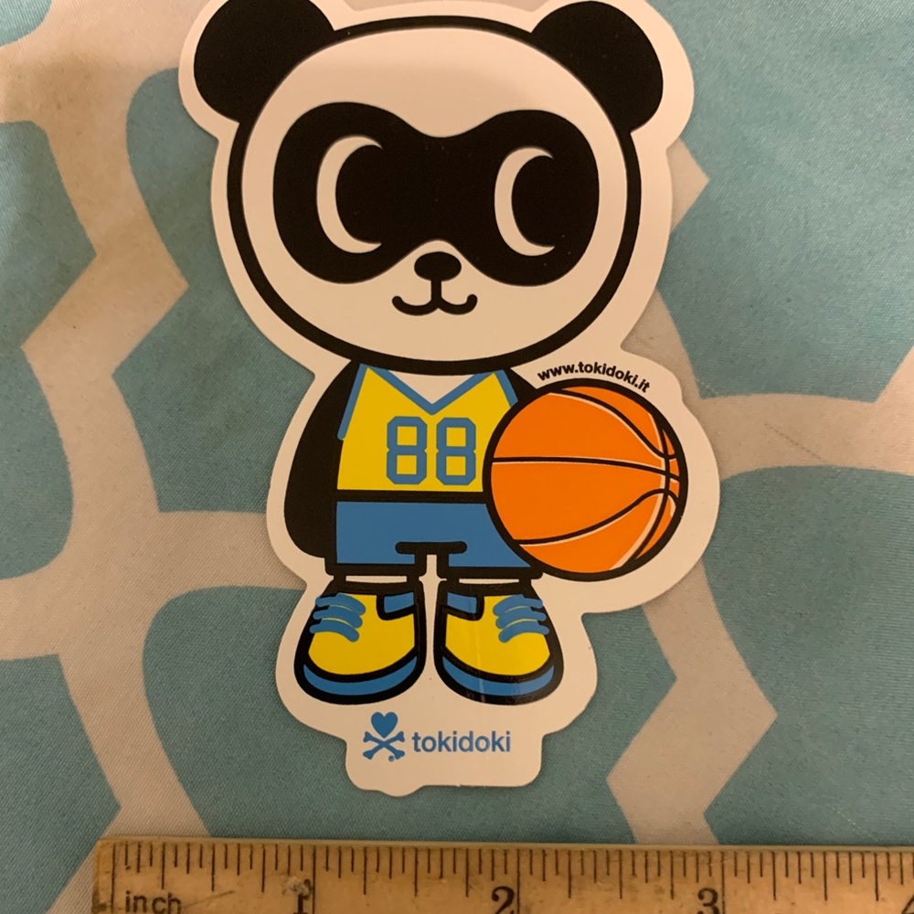 Tokidoki panda sticker
